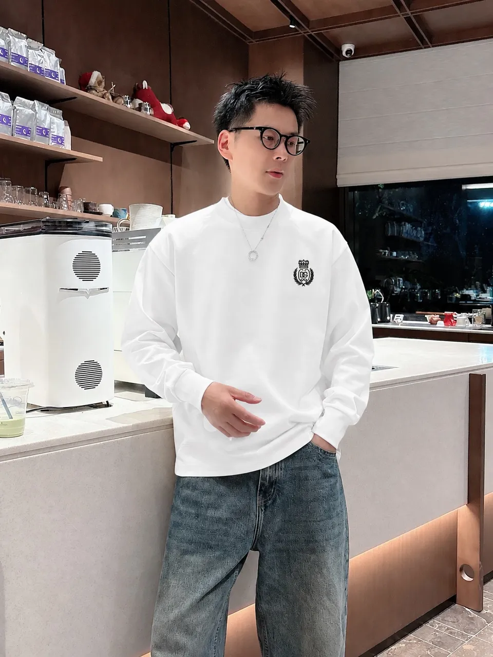 Dolc*&Gabban ， ， Same Style ， : Black White Coffee Brown Size：S（90-130 ） M（125-150 ） L（135-165 ） XL（160-190 ） XXL（185
